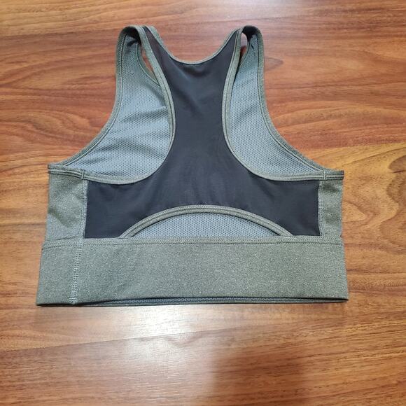 Nike US Flag Everything Sports Bra Grey Women's Size Small Racerback Activewear - Picture 3 of 9